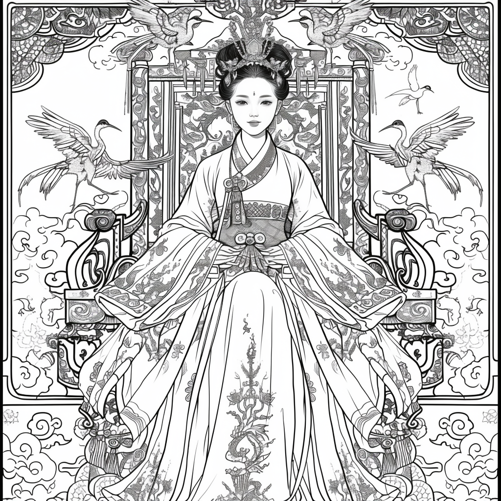 The Celestial Empress of the Golden Clouds