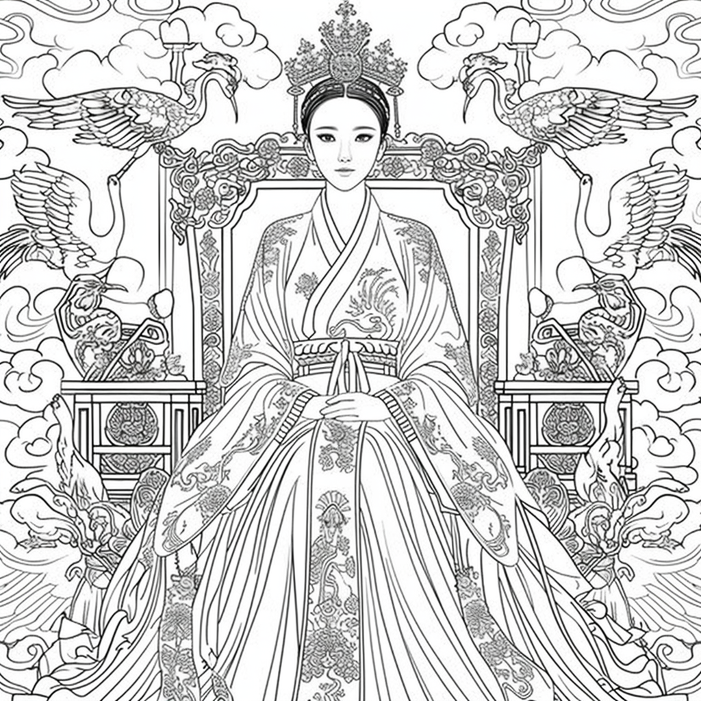 The Celestial Empress of the Golden Clouds