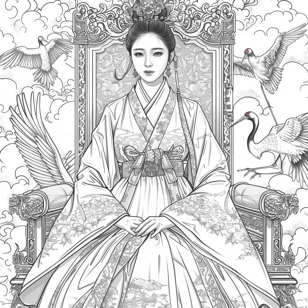 The Celestial Empress of the Golden Clouds