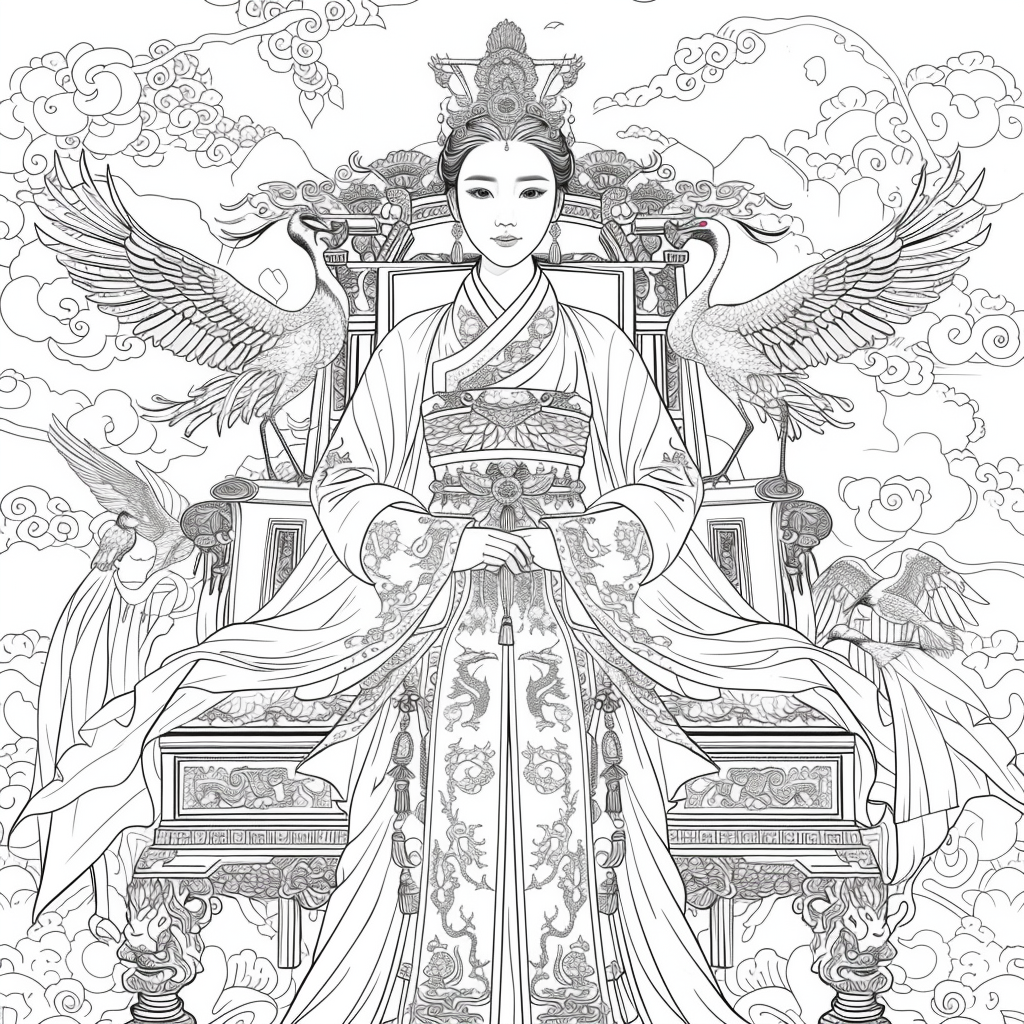 The Celestial Empress of the Golden Clouds