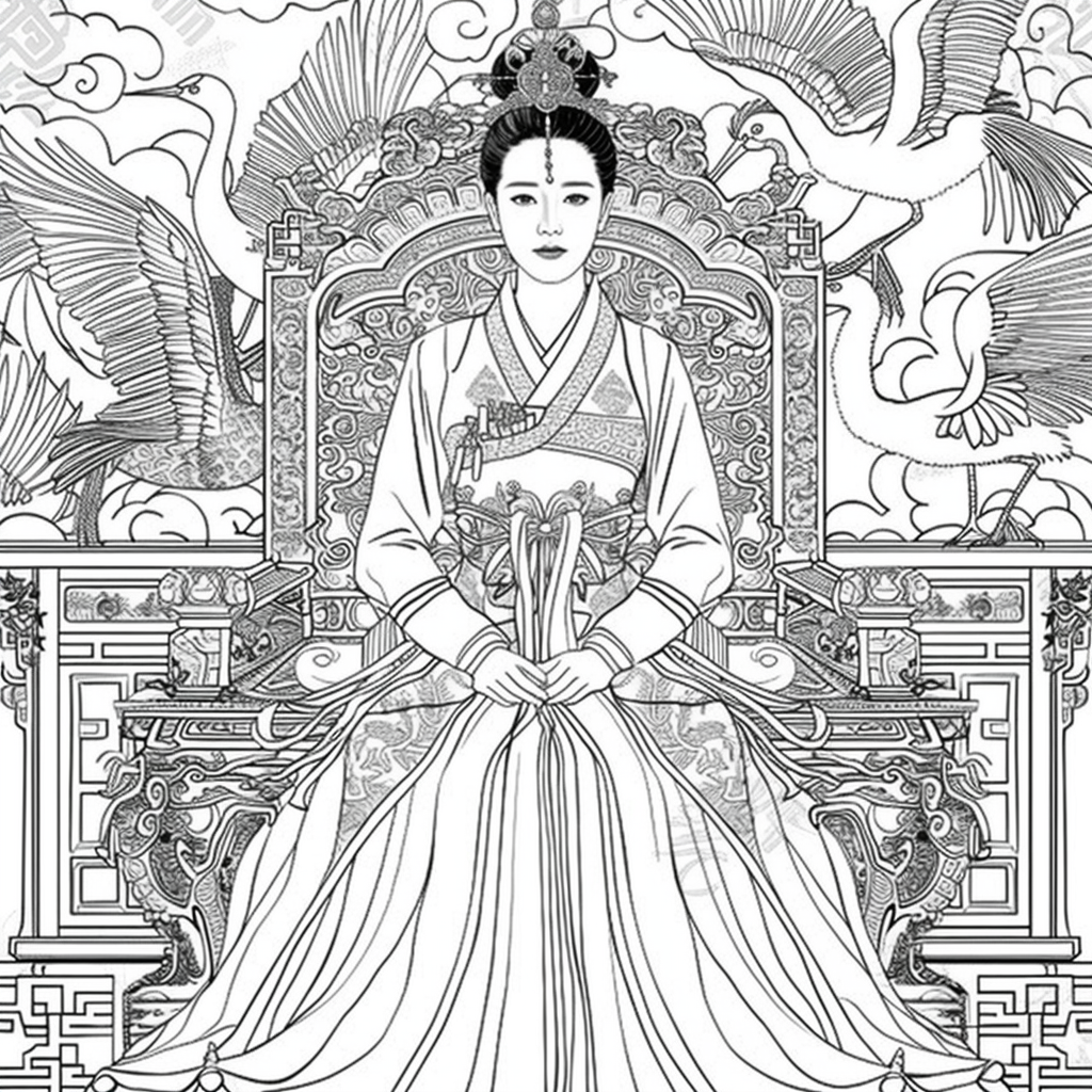 The Celestial Empress of the Golden Clouds