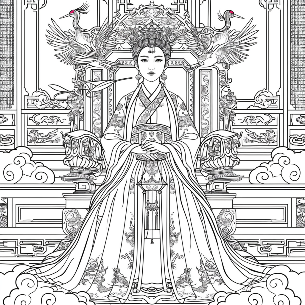 The Celestial Empress of the Golden Clouds