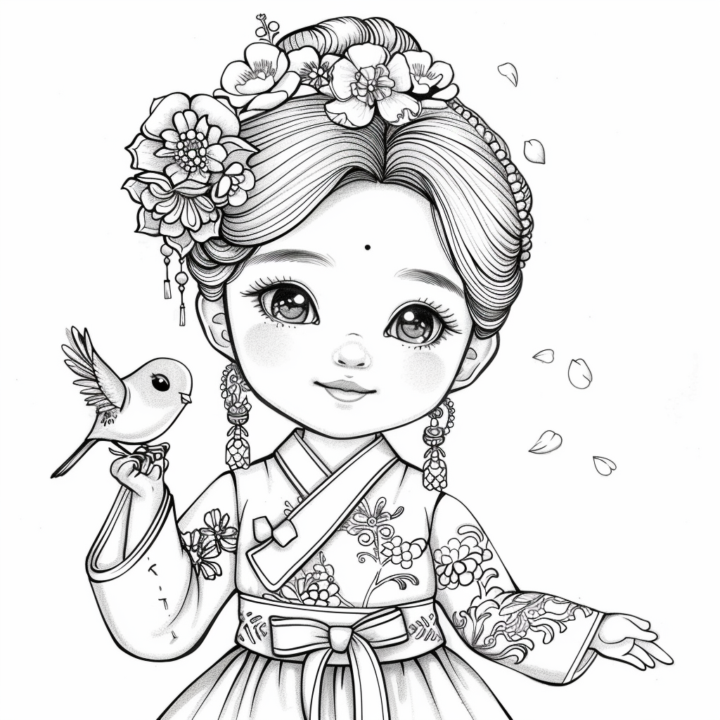 Little Hanbok Blossom