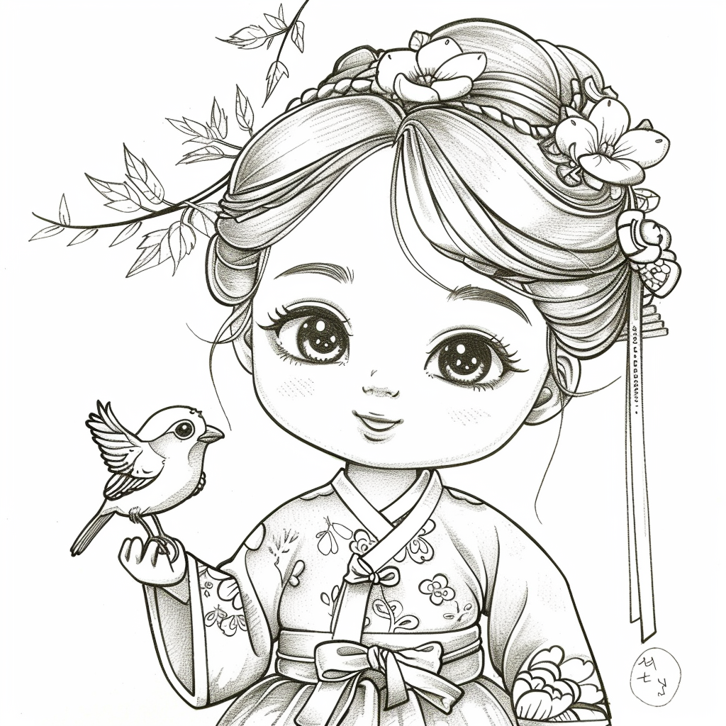 Little Hanbok Blossom