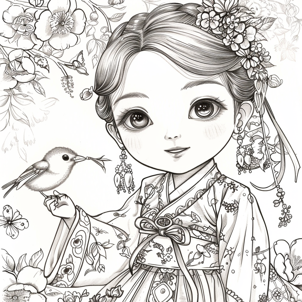 Little Hanbok Blossom