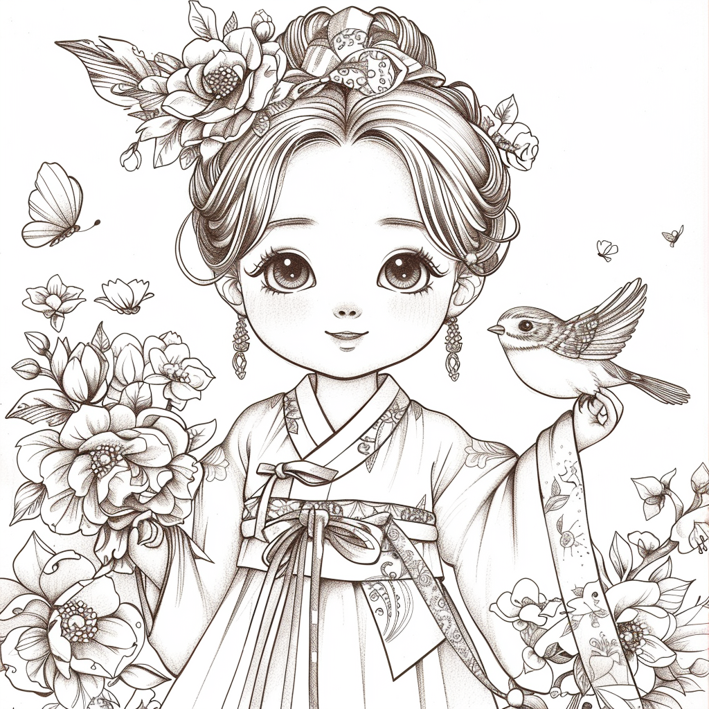 Little Hanbok Blossom