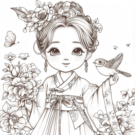 Little Hanbok Blossom
