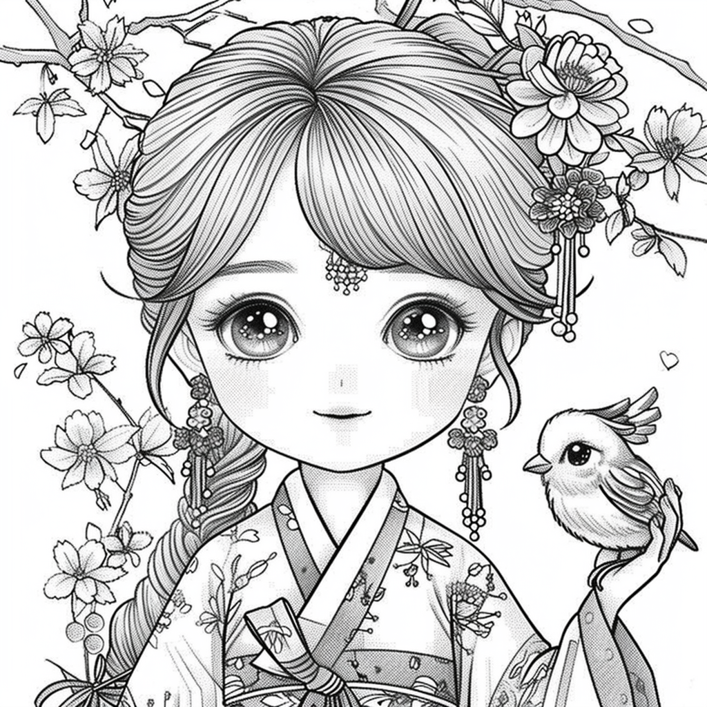 Little Hanbok Blossom