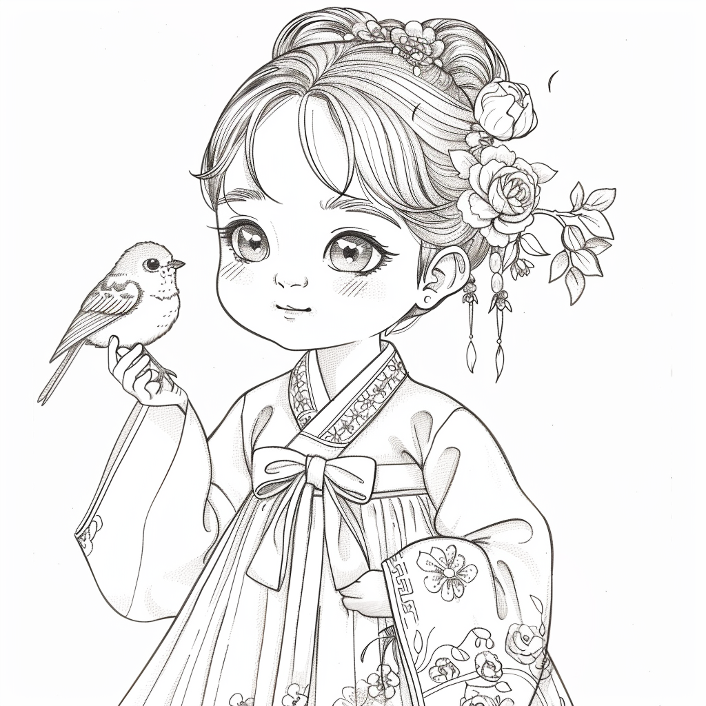 Little Hanbok Blossom