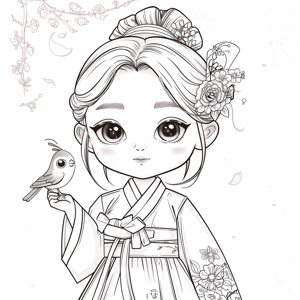 Little Hanbok Blossom