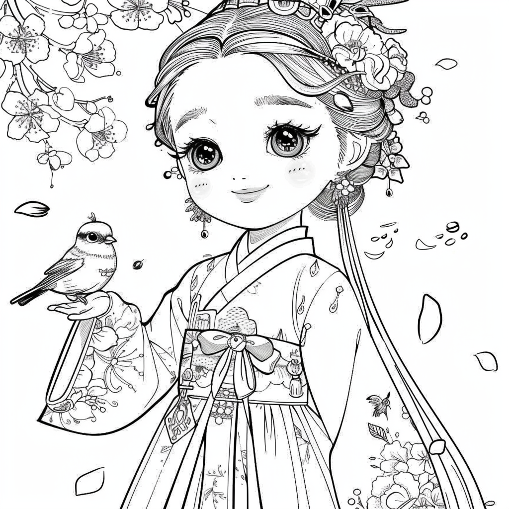 Little Hanbok Blossom