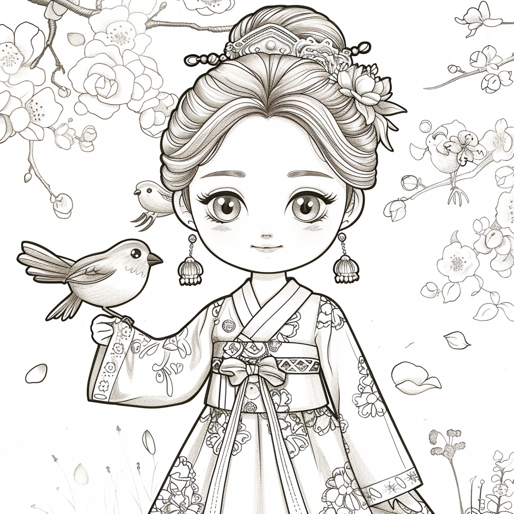 Little Hanbok Blossom
