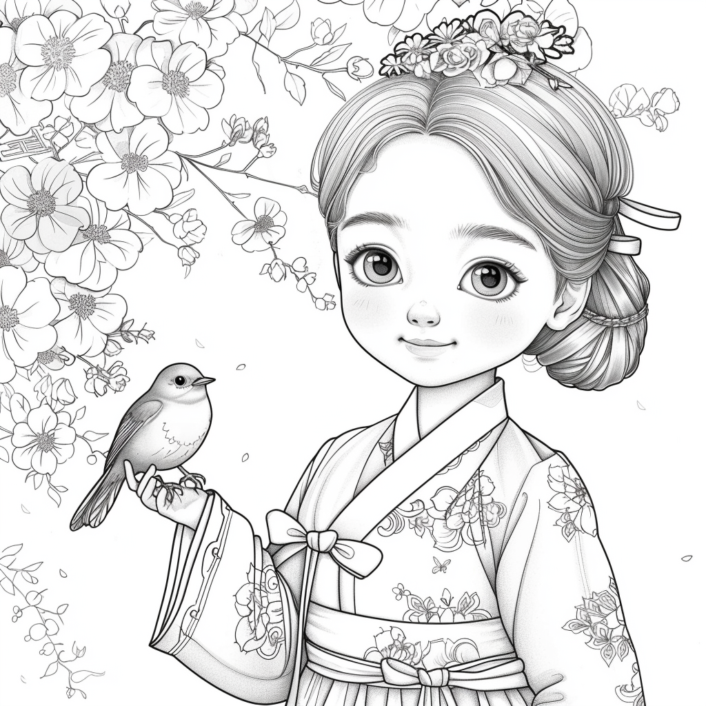 Little Hanbok Blossom
