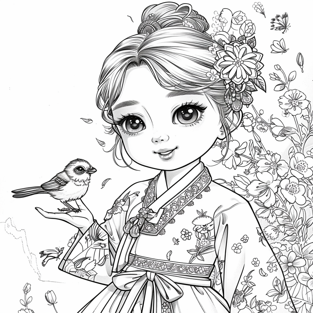 Little Hanbok Blossom