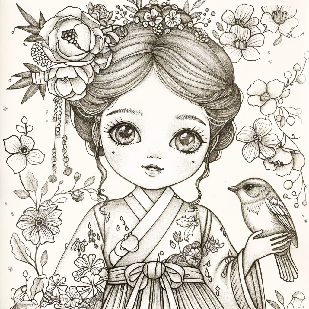 Little Hanbok Blossom