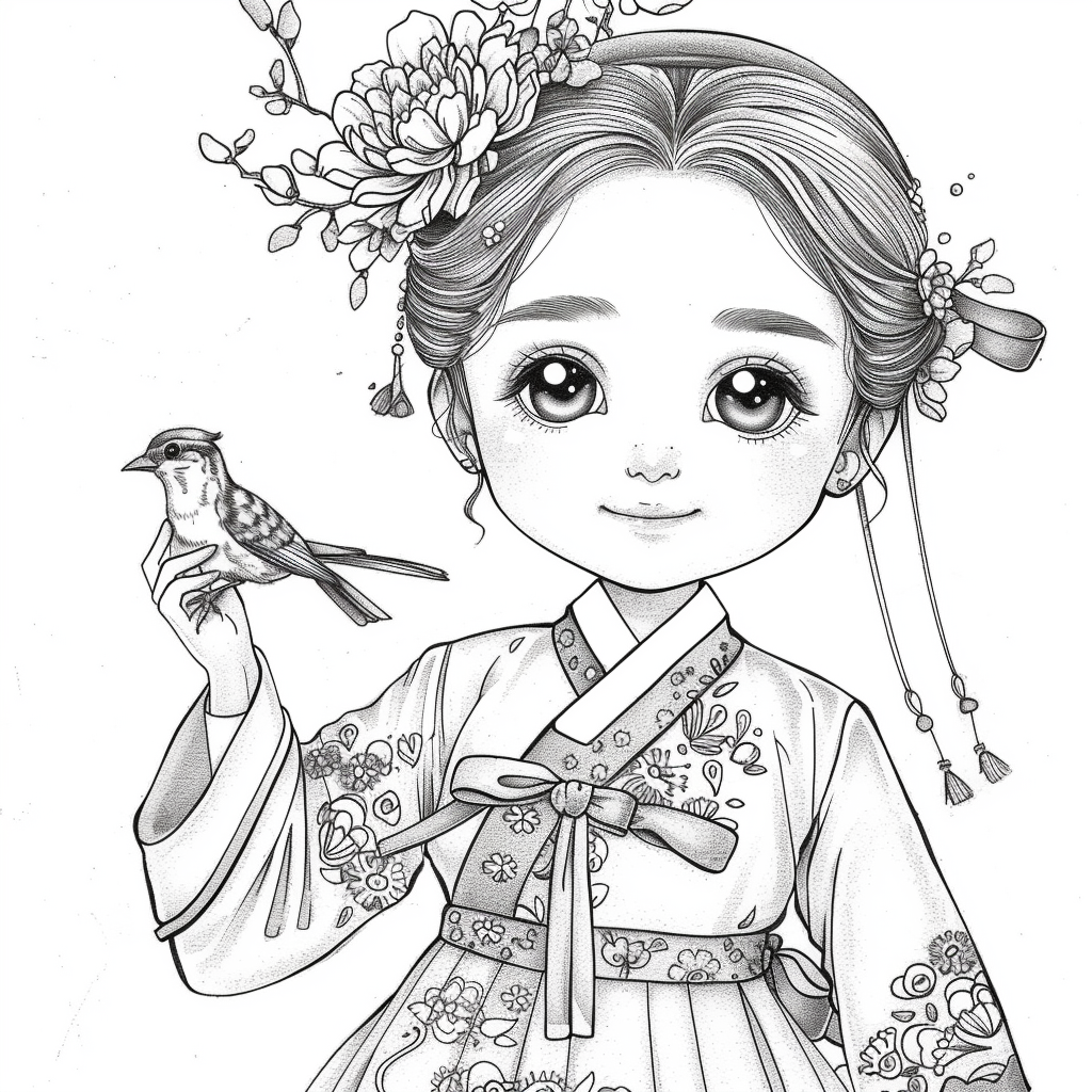 Little Hanbok Blossom