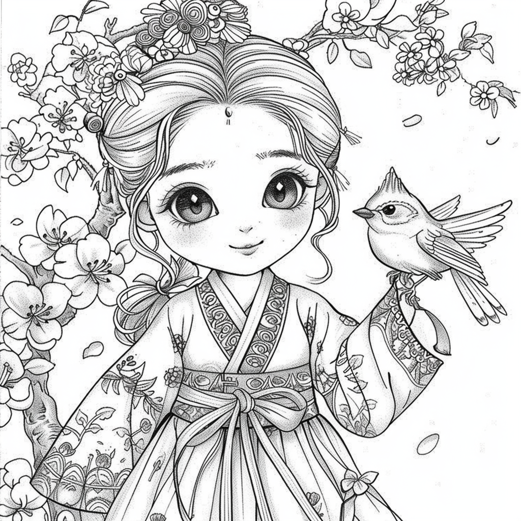 Little Hanbok Blossom