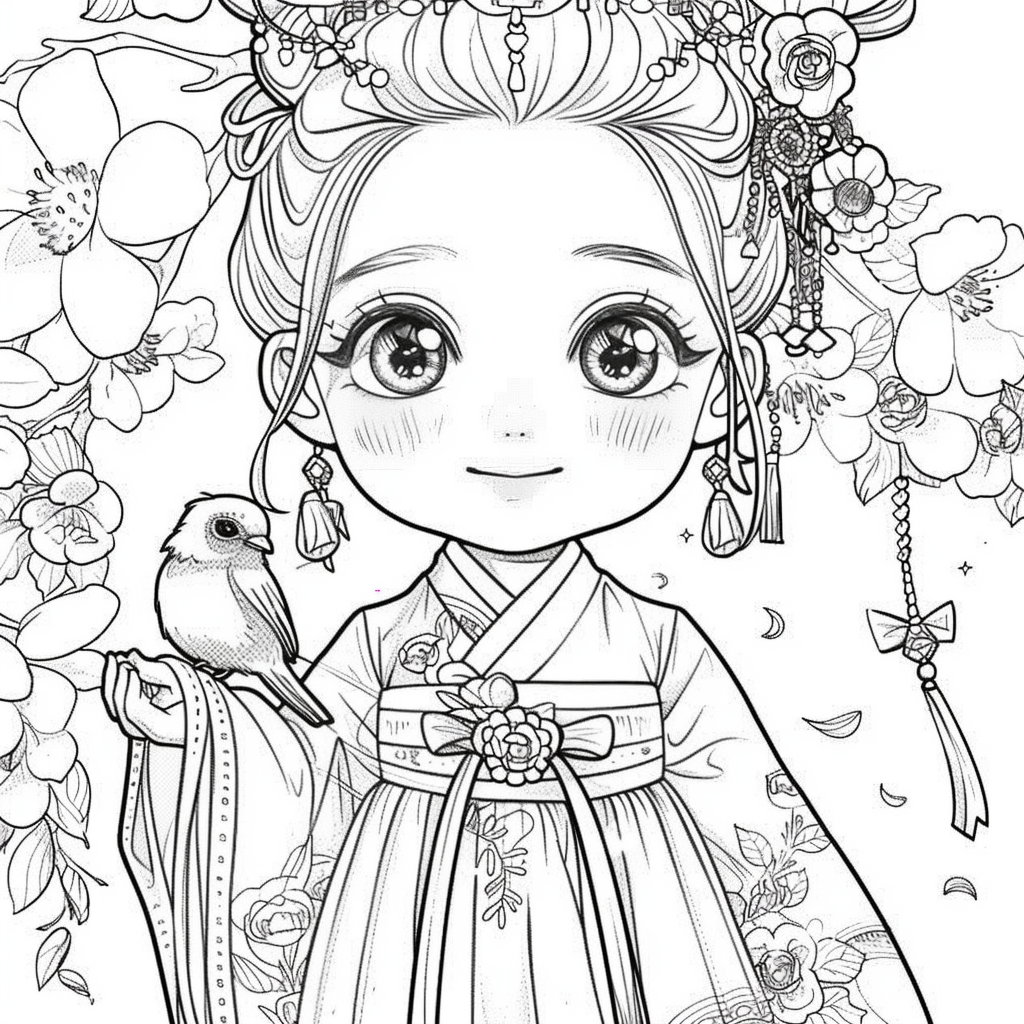 Little Hanbok Blossom