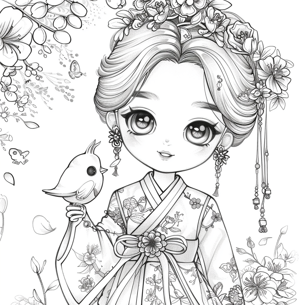 Little Hanbok Blossom