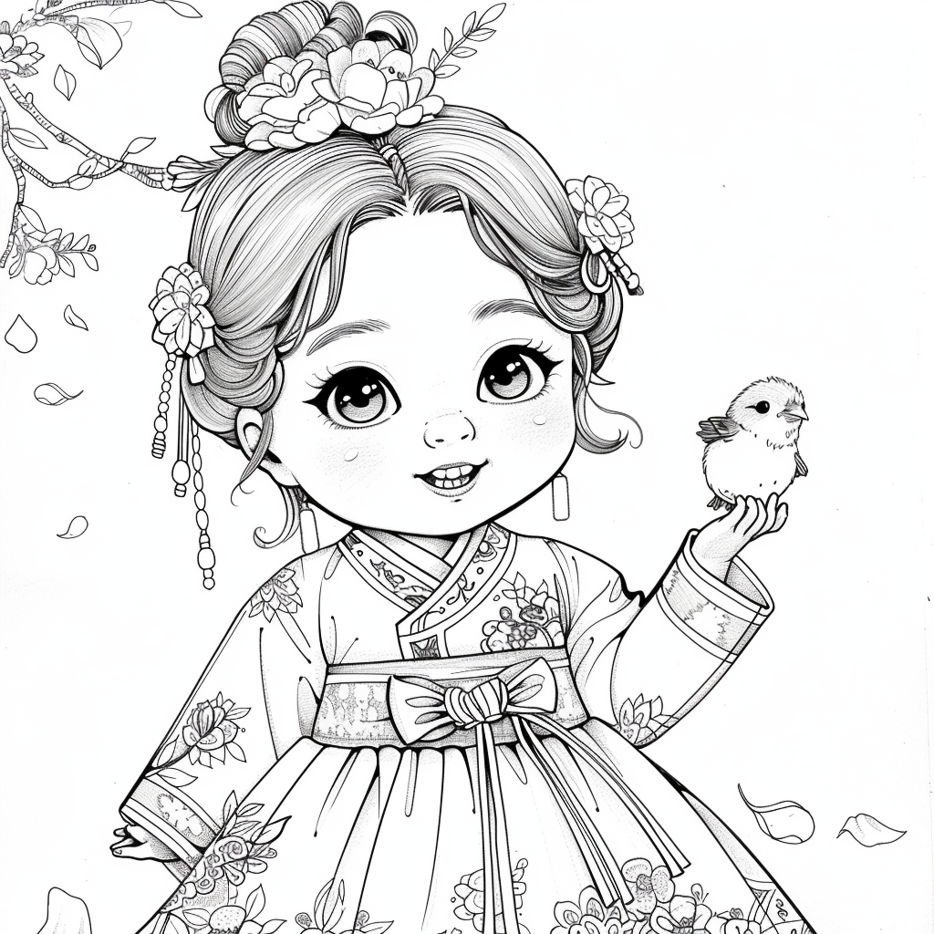 Little Hanbok Blossom