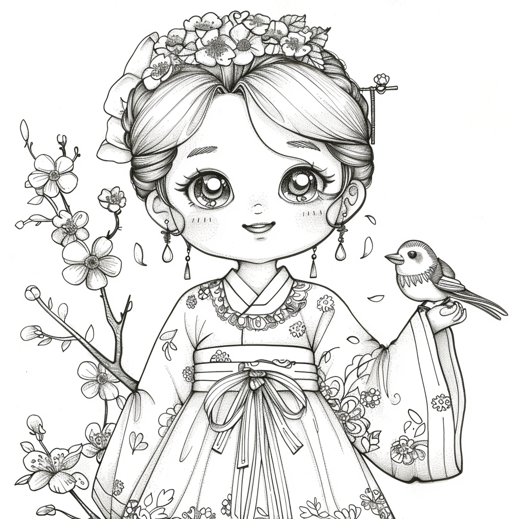 Little Hanbok Blossom