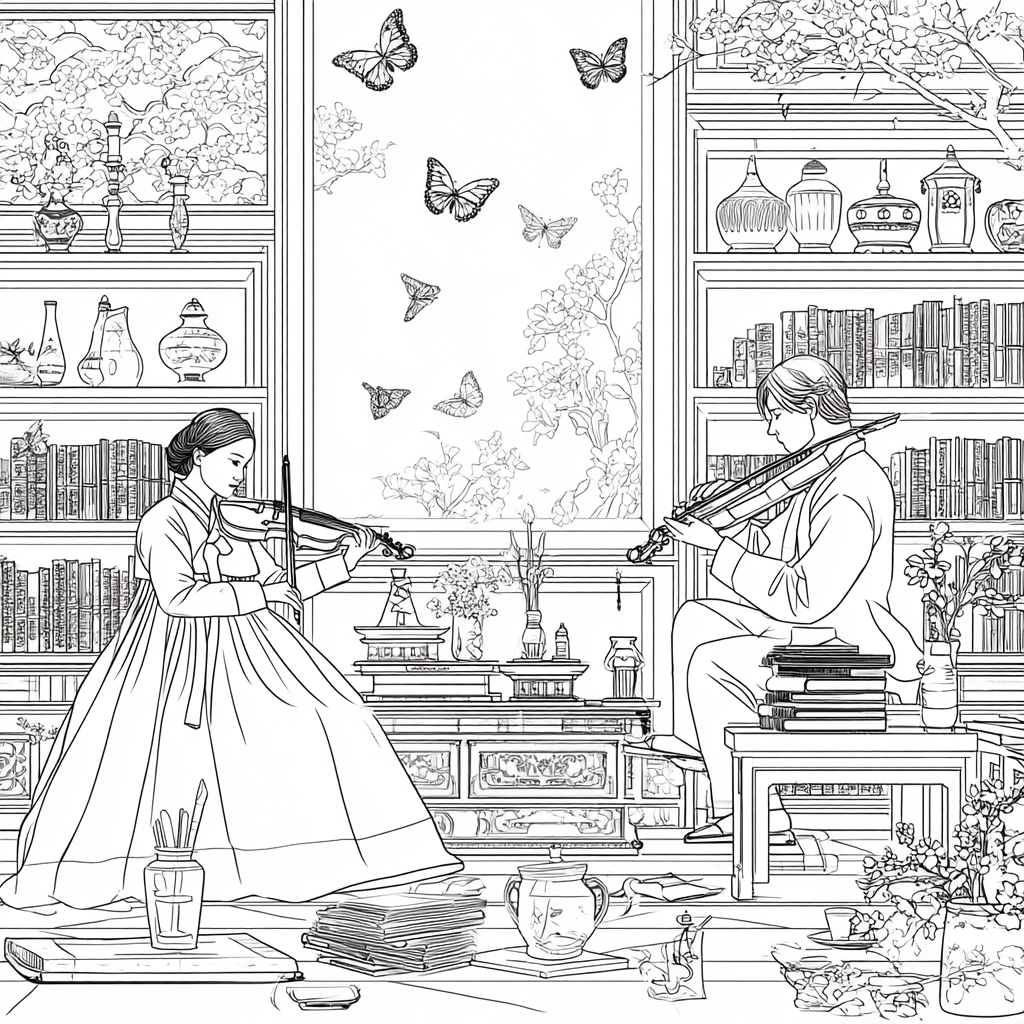 Spring Atelier of the Joseon Scholars