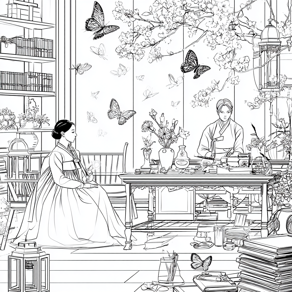 Spring Atelier of the Joseon Scholars