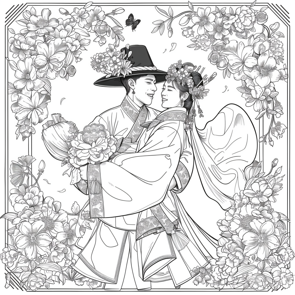 Eternal Blossoms of Love