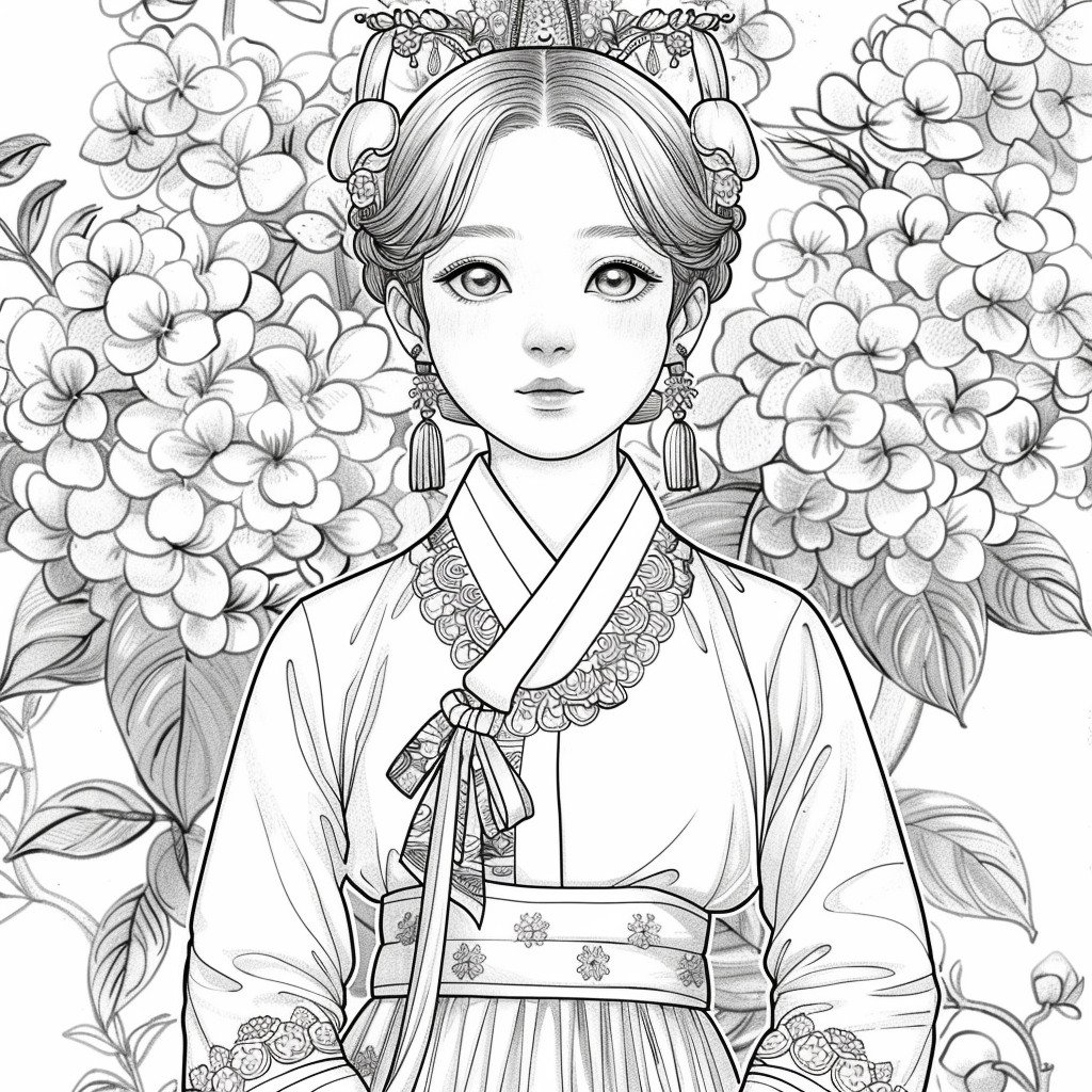 Blooming Walk of the Spring Hanbok Maiden