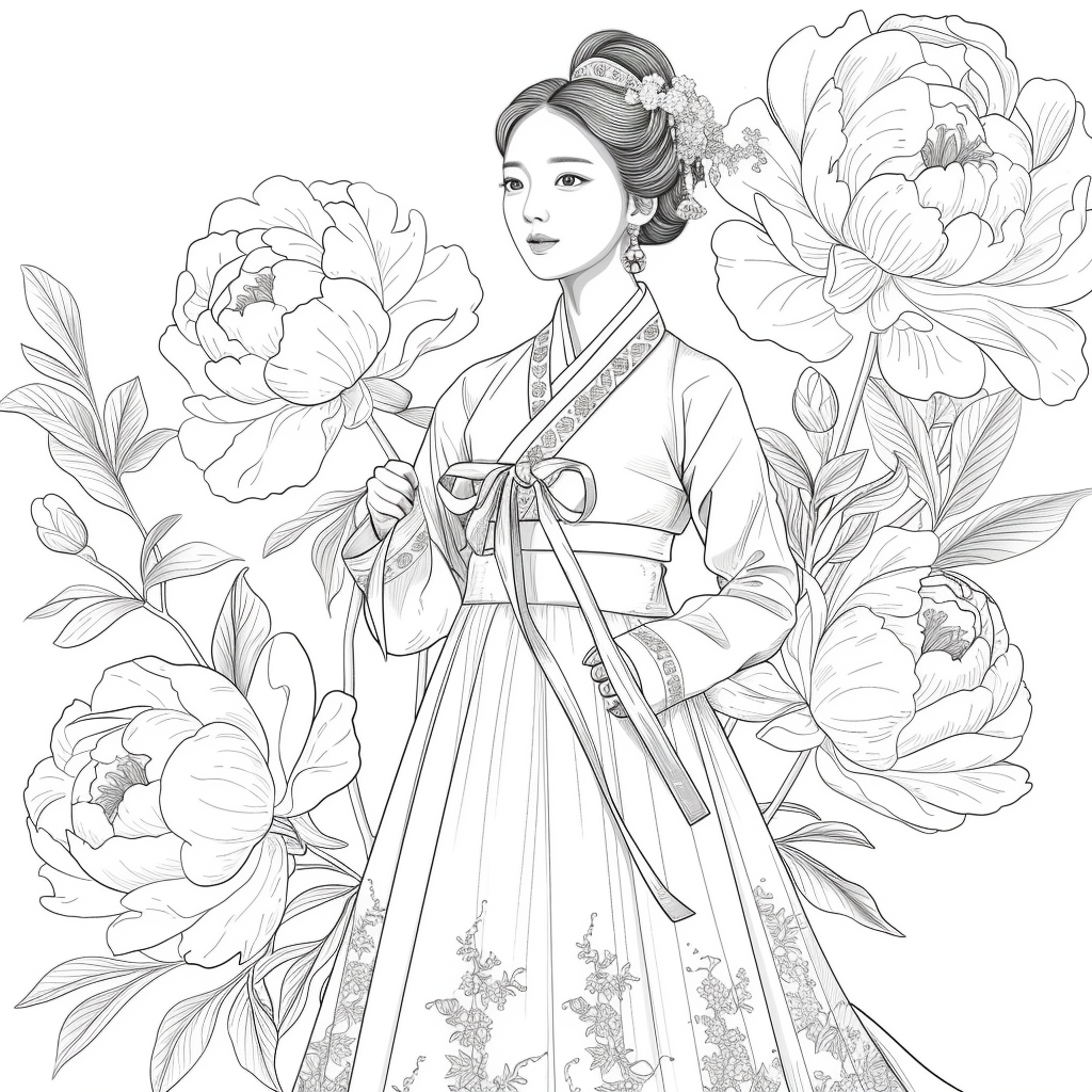 The Golden Blossom Maiden