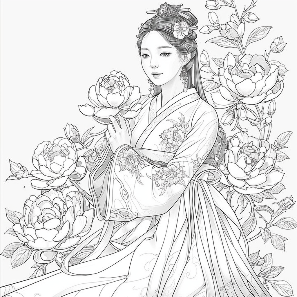 The Golden Blossom Maiden