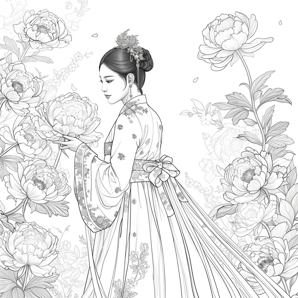 The Golden Blossom Maiden