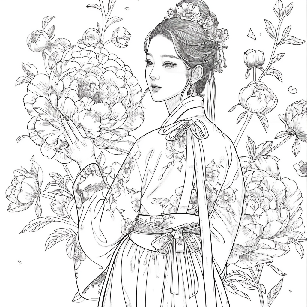 The Golden Blossom Maiden