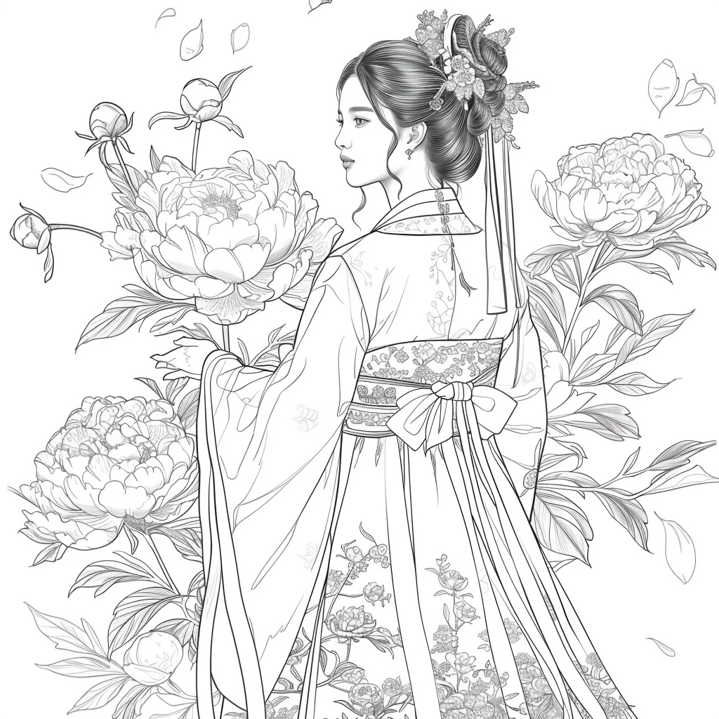 The Golden Blossom Maiden