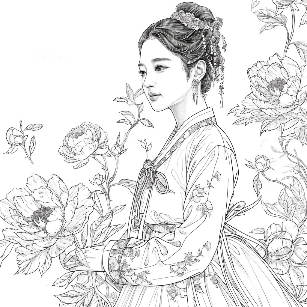 The Golden Blossom Maiden