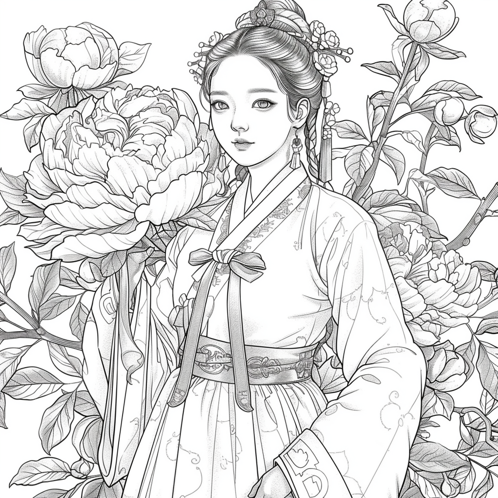 The Golden Blossom Maiden