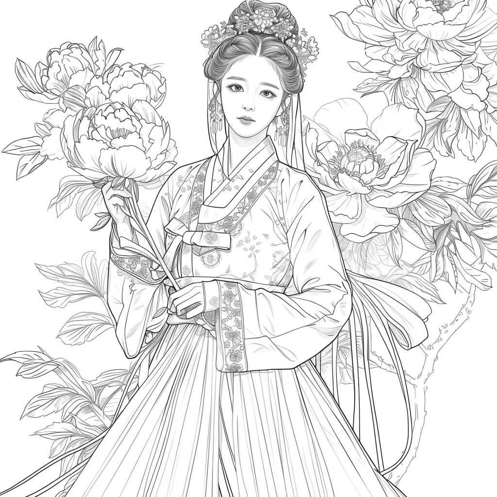 The Golden Blossom Maiden