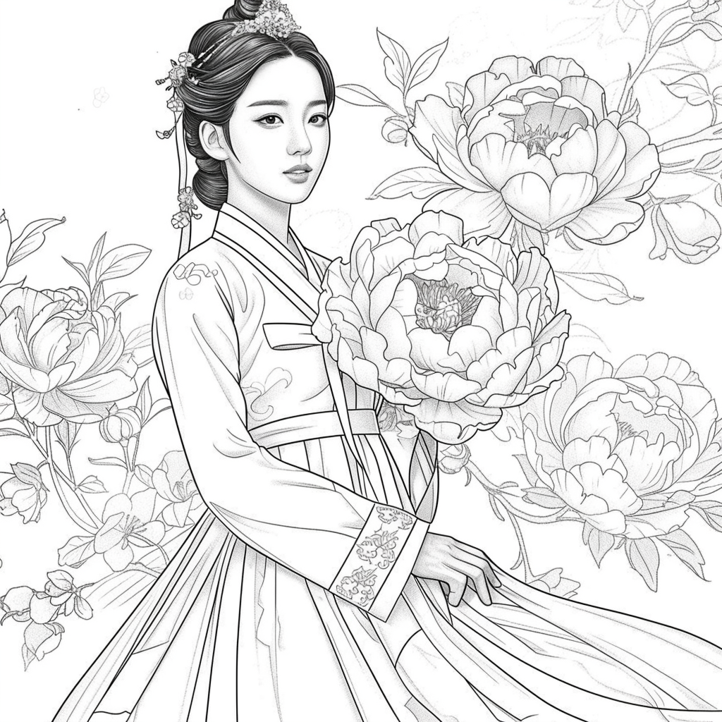 The Golden Blossom Maiden