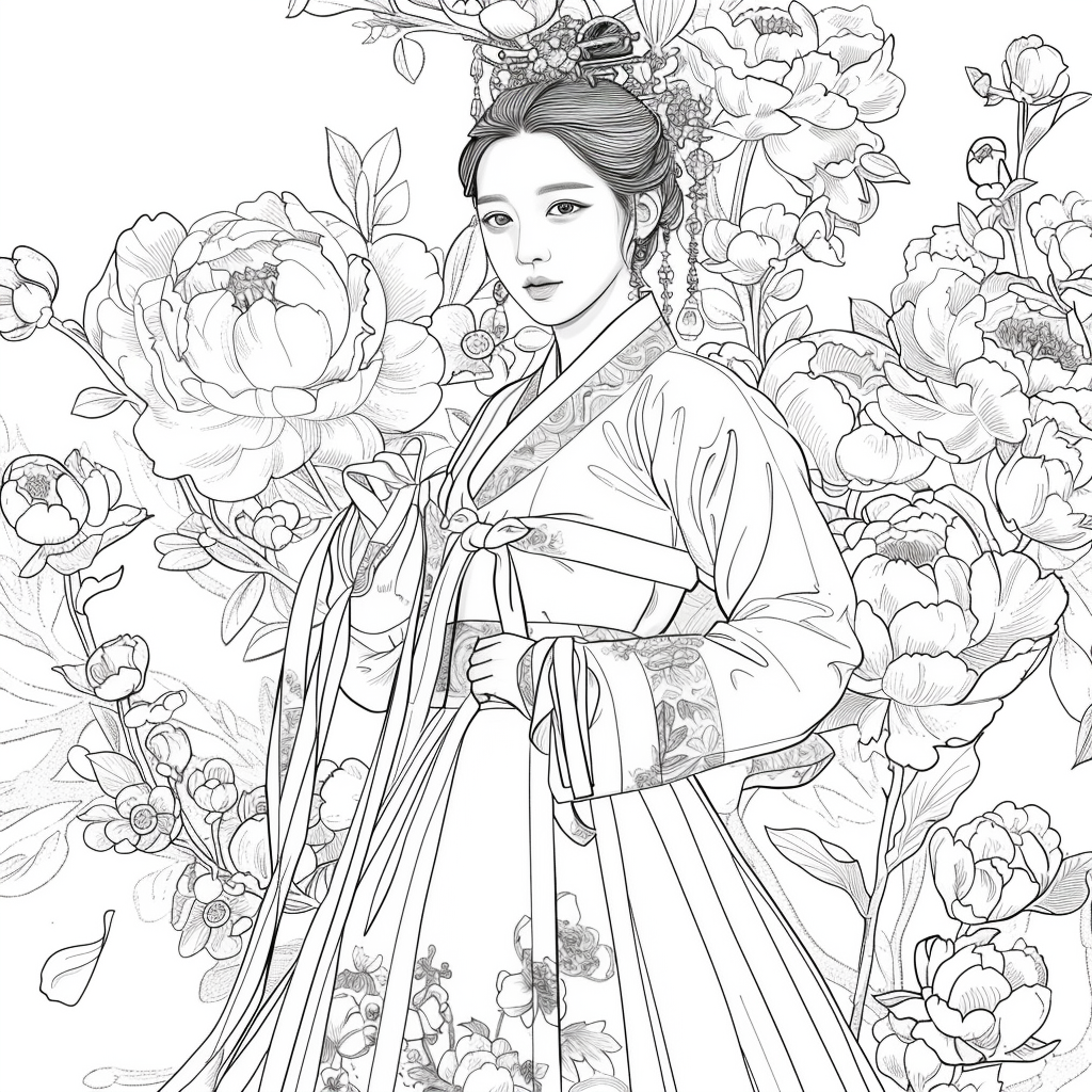 The Golden Blossom Maiden