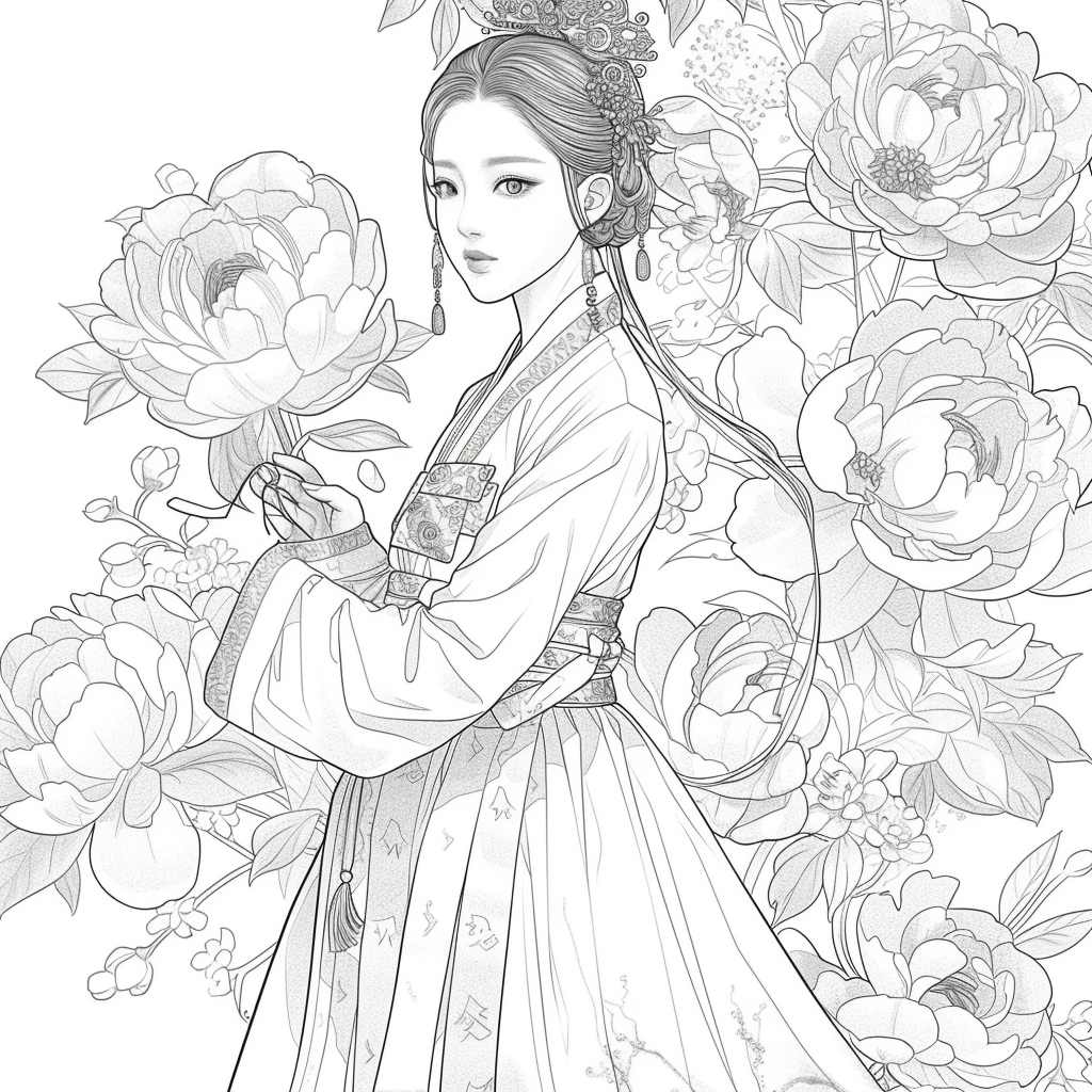 The Golden Blossom Maiden