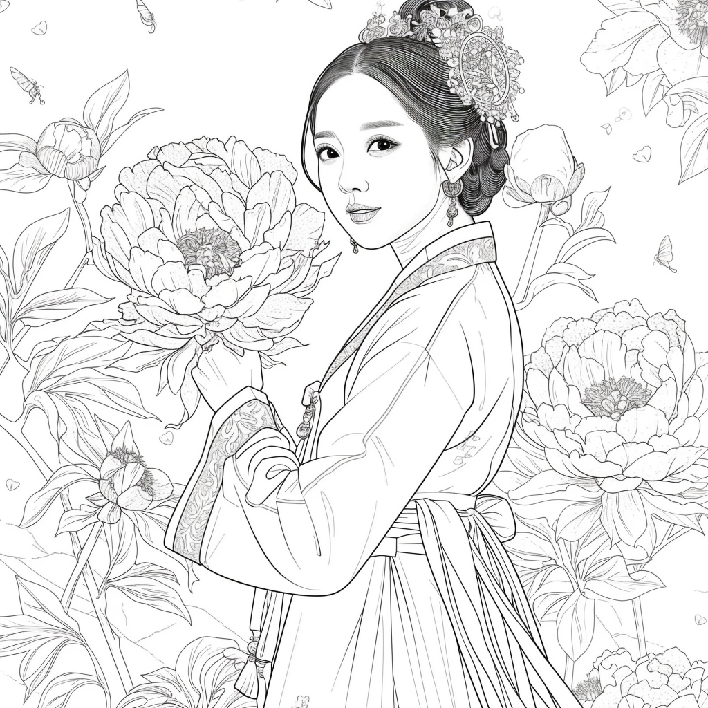 The Golden Blossom Maiden