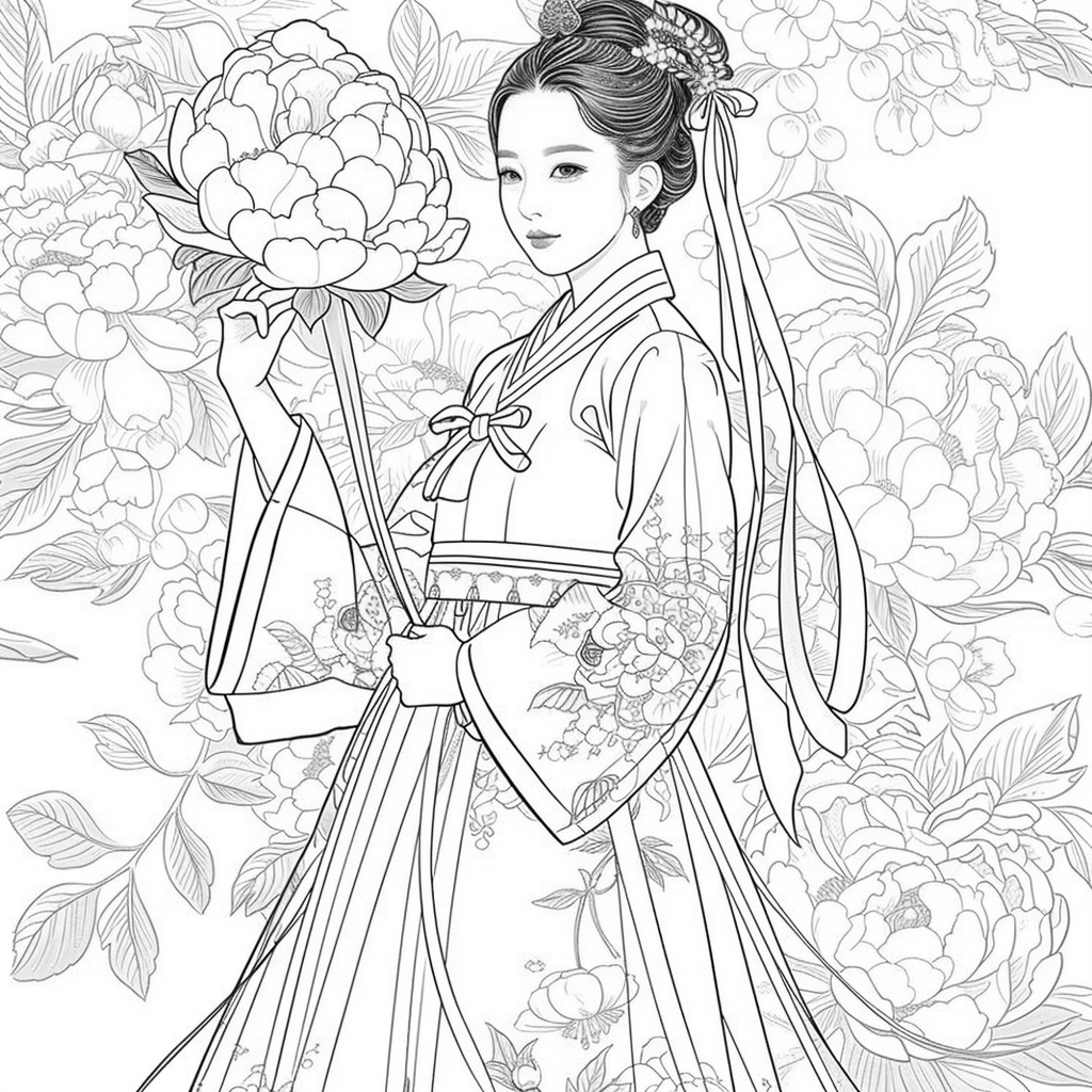 The Golden Blossom Maiden