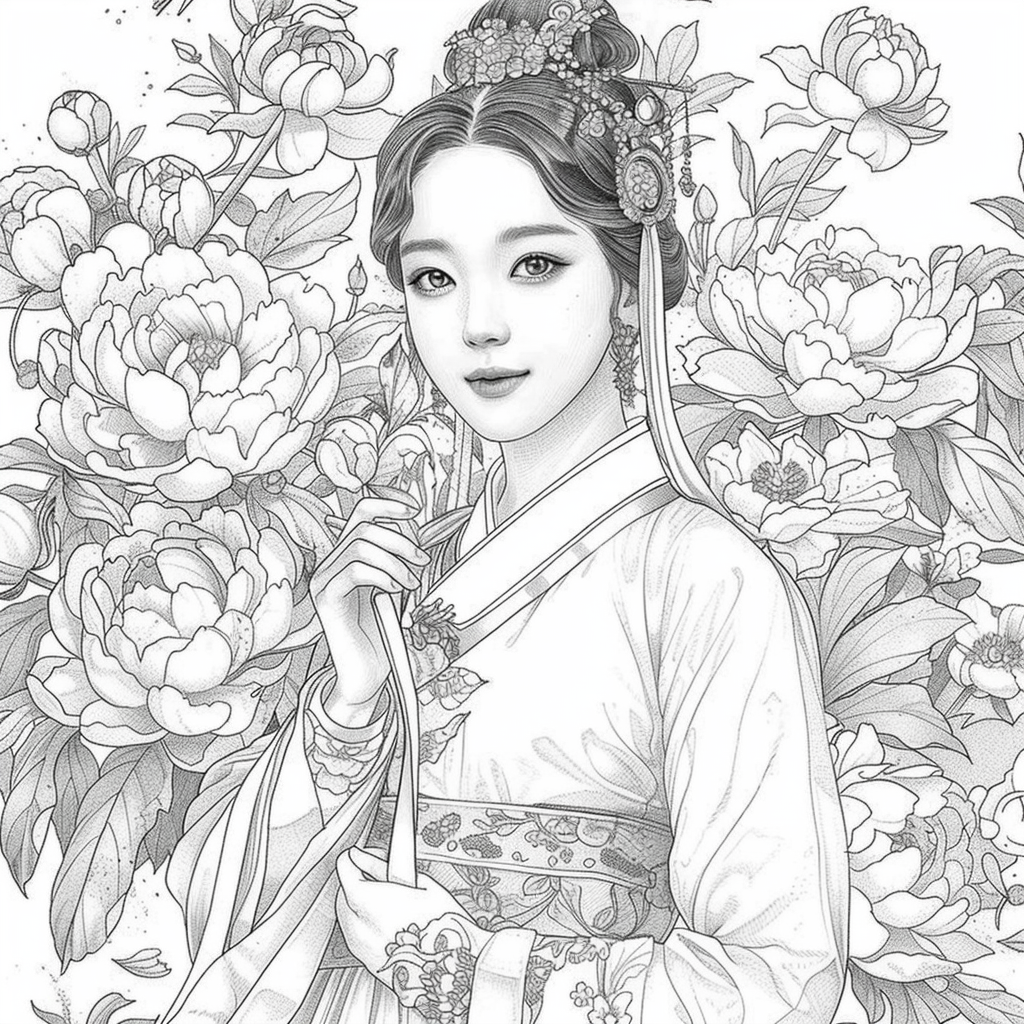 The Golden Blossom Maiden