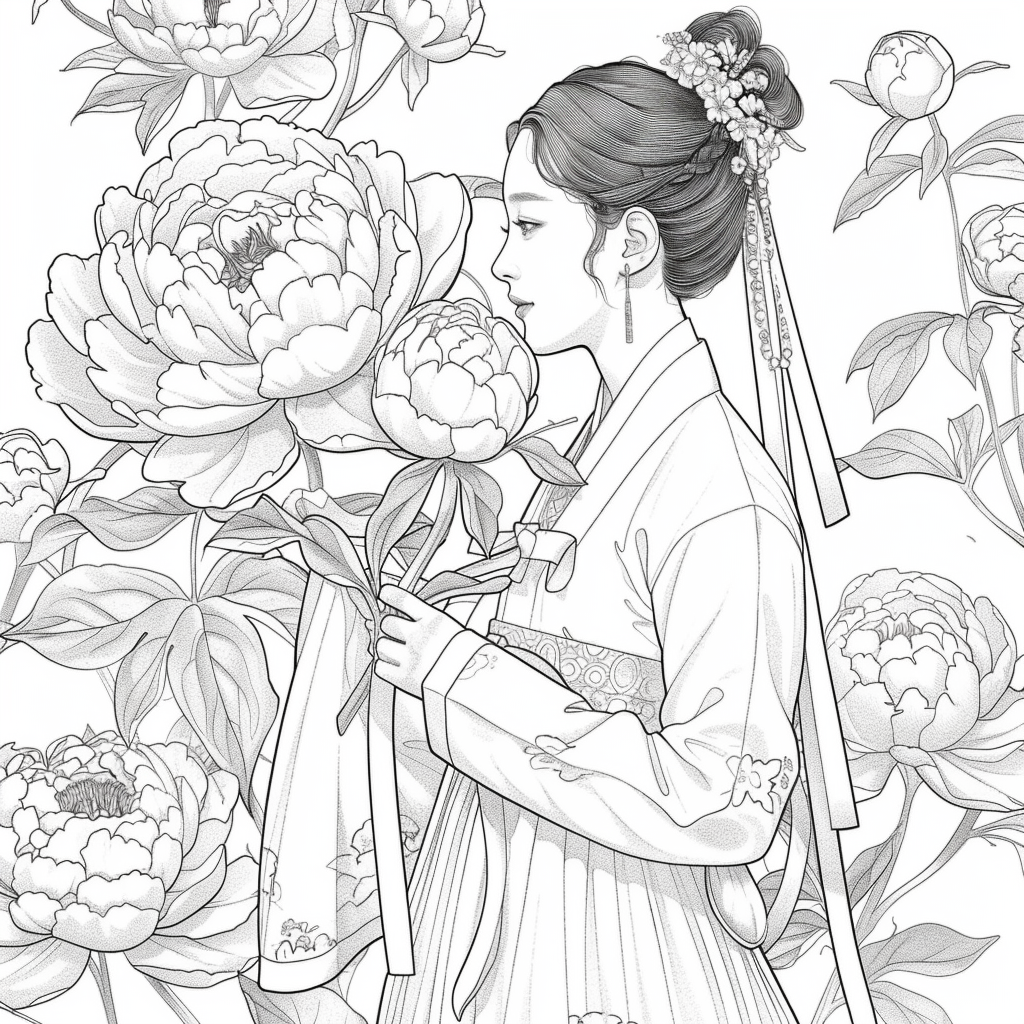 The Golden Blossom Maiden