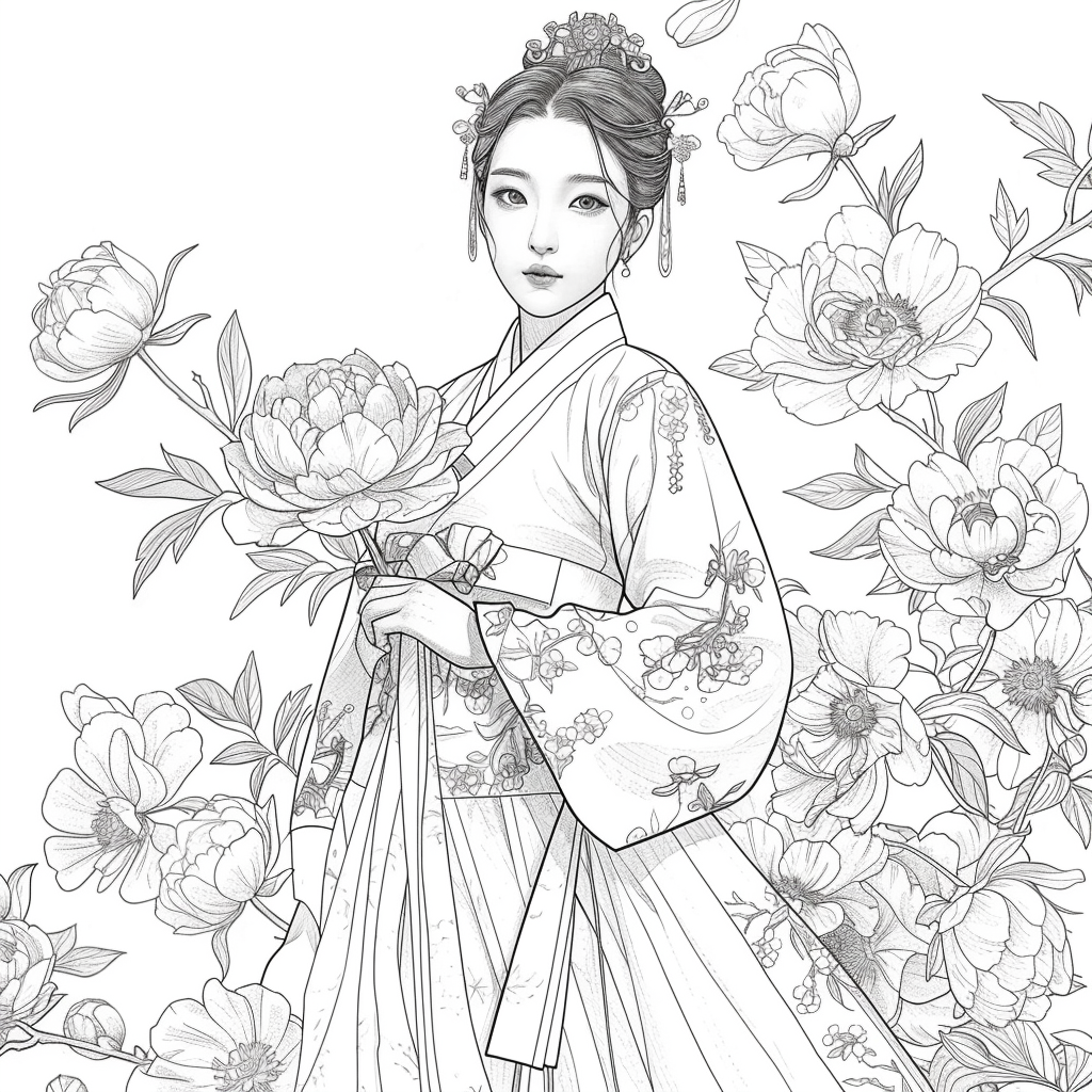 The Golden Blossom Maiden