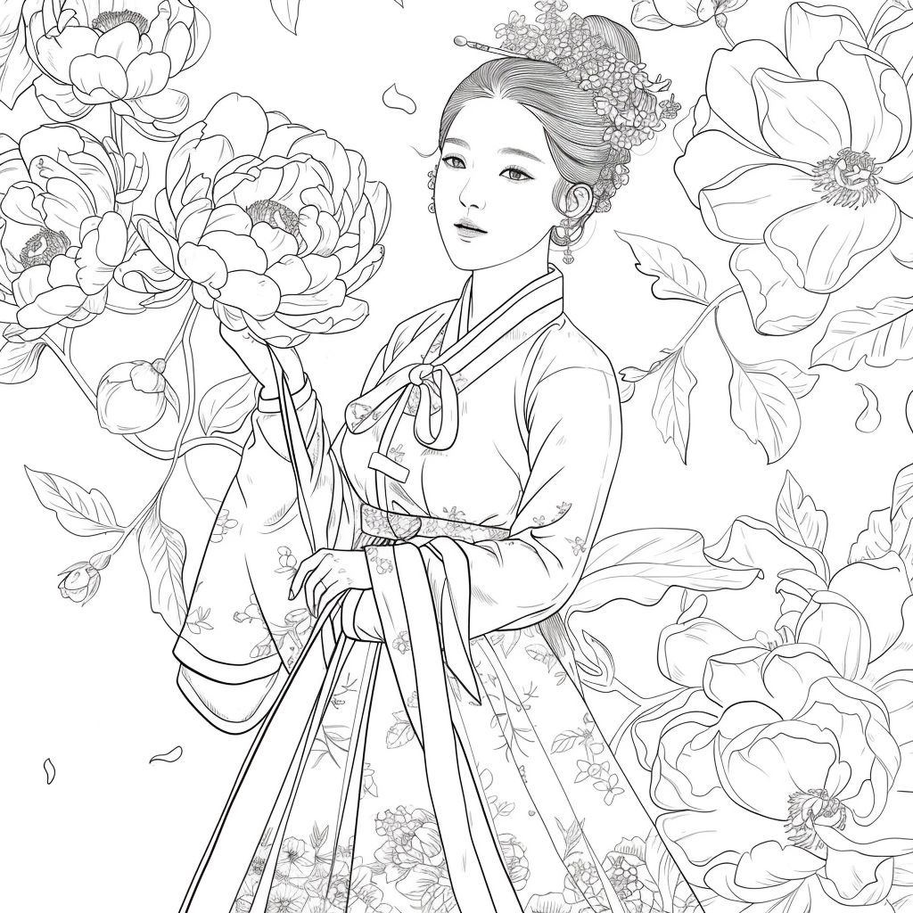 The Golden Blossom Maiden