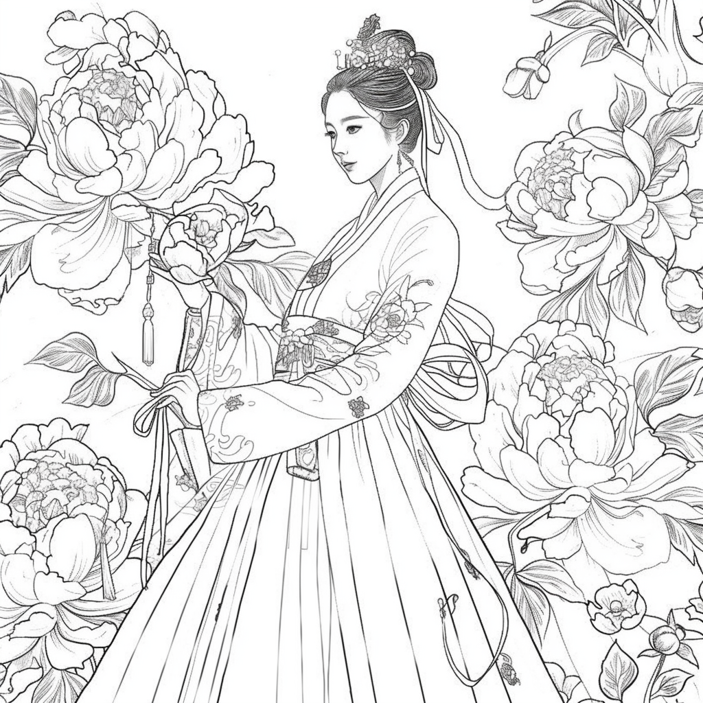 The Golden Blossom Maiden