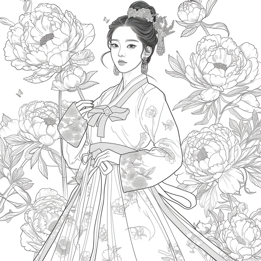 The Golden Blossom Maiden