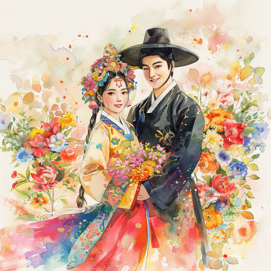 Eternal Blossoms of Love