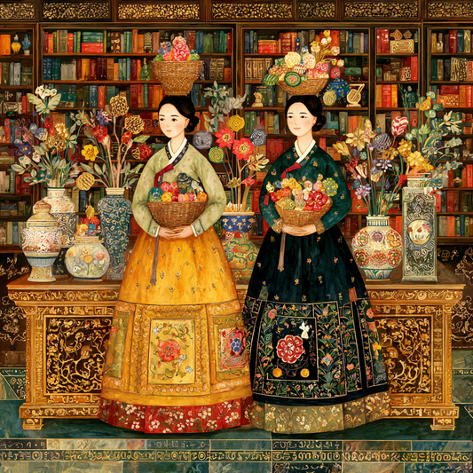 The Flower Keepers of the Royal Library